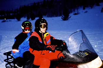 Snowmobiling in Steamboat Springs